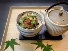 海の幸・山の恵の丼物二種　「海鮮お茶漬け丼」 稲葉 正信（日本料理　風花）